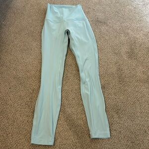 Lululemon Align II Leggings Double Lined Powder Blue 25’